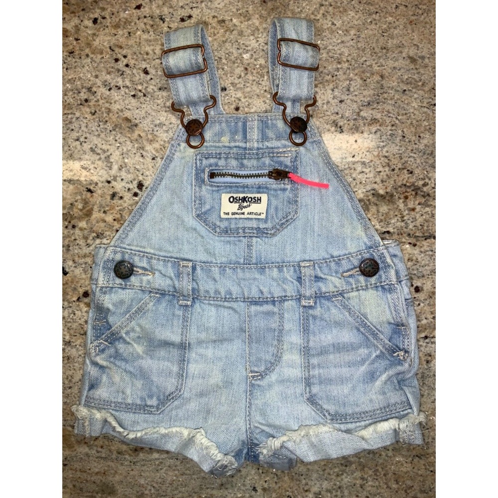 Vintage Oshkosh B'Gosh‎ Overalls Girl 6 months